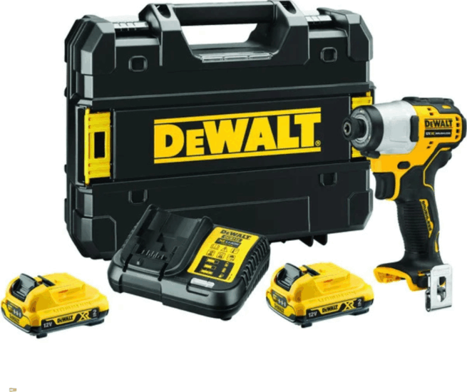 DeWalt DCF801D2-QW Akkus Ütvecsavarozó + 2x12V Akku + koffer DeWalt DCF801D2-QW Akkus Ütvecsavarozó + 2x12V Akku + koffer