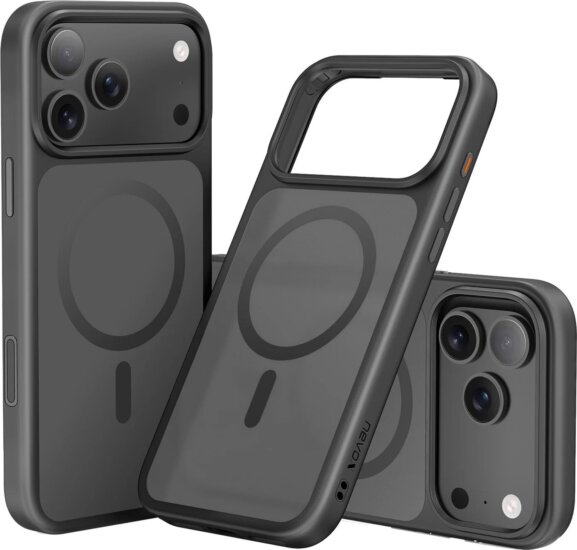 Nevox StyleShell INVISIO Magsafe iPhone 17 Pro Max Telefon tok - Fekete