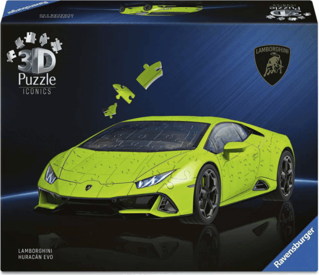 Ravensburger Iconics Lamborghini Huracán EVO 158 darabos 3D Puzzle