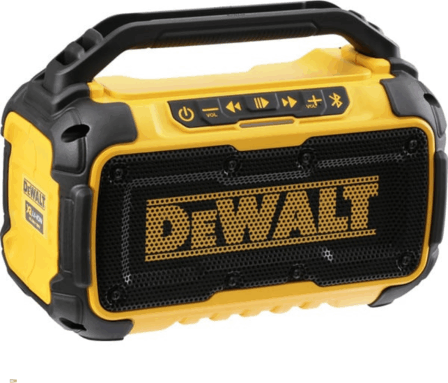 DeWalt DCR011-XJ Akkus Hordozható Bluetooth Hangszóró 20W - Fekete/Sárga