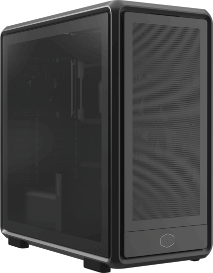 Cooler Master MasterFrame 600 Mesh ARGB Midi Torony Számítógépház - Fekete