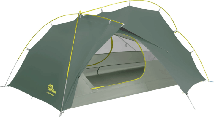 Jack Wolfskin Stratos Lite II 2 személyes Kupola sátor 95 x 90,5 x 45 cm - Zöld Jack Wolfskin Stratos Lite II 2 személyes Kupola sátor 95 x 90,5 x 45 cm - Zöld