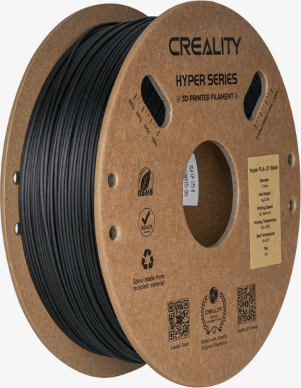Creality 3301060015 3D Filament PLA 1.75mm 1kg - Fekete Creality 3301060015 3D Filament PLA 1.75mm 1kg - Fekete