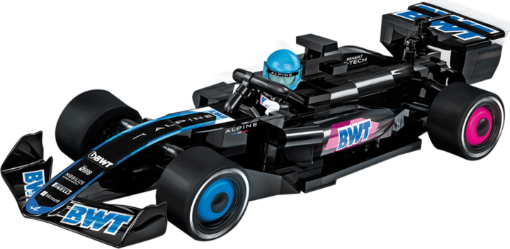COBI BWT Alpine F1 Team Car 276 darabos építőjáték COBI BWT Alpine F1 Team Car 276 darabos építőjáték