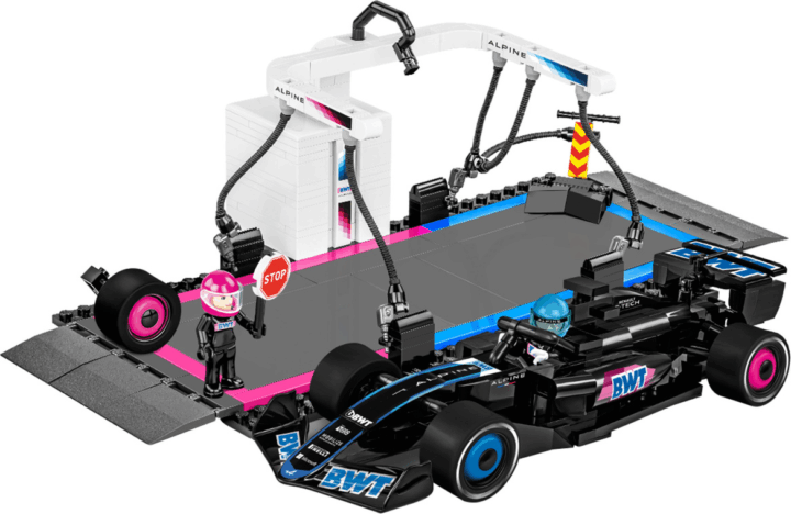 COBI BWT Alpine F1 Pit Stop 477 darabos Építőjáték COBI BWT Alpine F1 Pit Stop 477 darabos Építőjáték