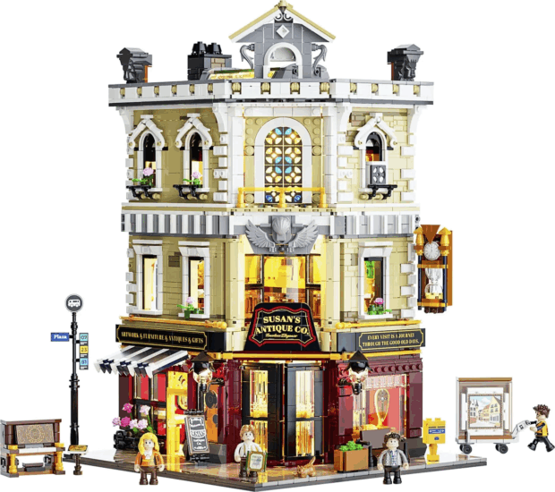 Lumibricks F9033 Régiségbolt 2847 Darabos Építőjáték Lumibricks F9033 Régiségbolt 2847 Darabos Építőjáték