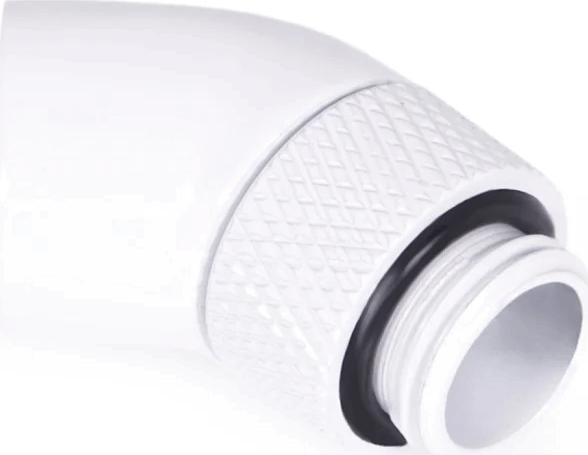Alphacool 17487 Eiszapfen 45°-os Csatlakozó Adapter G1/4" apa - G1/4" anya - Fehér Alphacool 17487 Eiszapfen 45°-os Csatlakozó Adapter G1/4" apa - G1/4" anya - Fehér