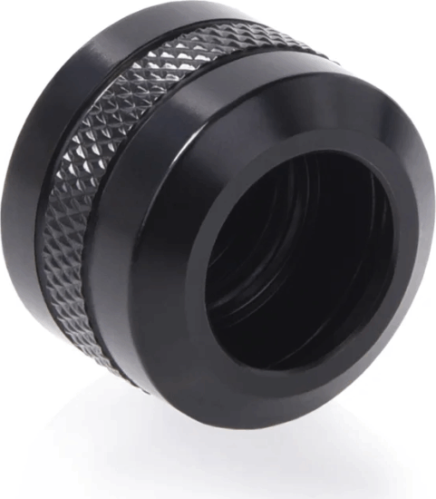 Alphacool 17471 Eiszapfen PRO 13mm HardTube Csavaros Csatlakozó G1/4" - Fekete