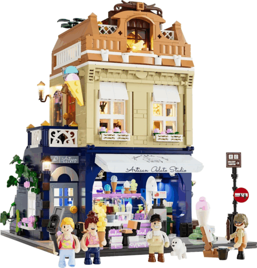 Lumibricks F9078 Fagylaltozó 1948 Darabos Építőjáték