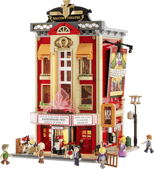 Lumibricks F9056 Balkon Színház 2445 Darabos Építőjáték