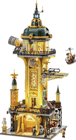 Lumibricks F9070 Steampunk Őrtorony 2744 Darabos Építőjáték Lumibricks F9070 Steampunk Őrtorony 2744 Darabos Építőjáték
