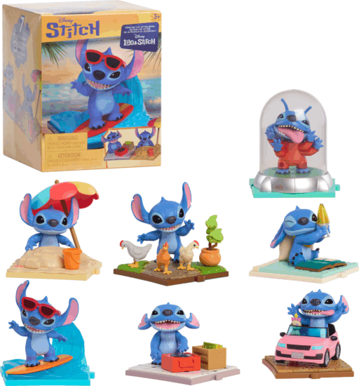 Just Play Stitch Movie Time gyűjthető Meglepetés figura - Többféle