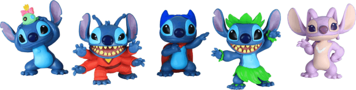 Just Play Disney Stitch 5 darabos figura szett