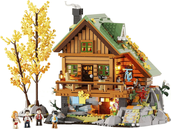 Lumibricks F9035 Hegyi Kunyhó 867 Darabos Építőjáték
