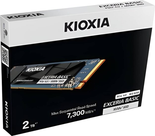 Kioxia Exceria Basic 2TB PCIe 4.0 x4 NVMe M.2 SSD