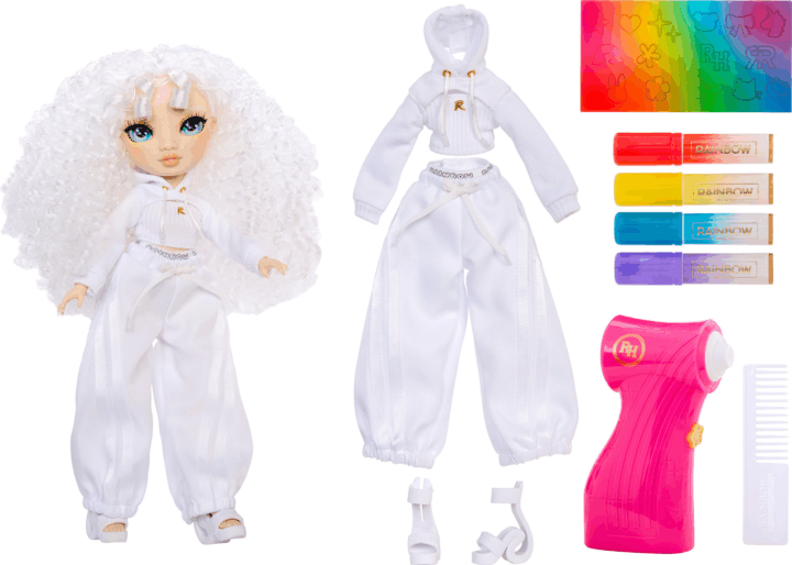 MGA Entertainment Rainbow High Air Brush & Create - Zöld szemű baba MGA Entertainment Rainbow High Air Brush & Create - Zöld szemű baba