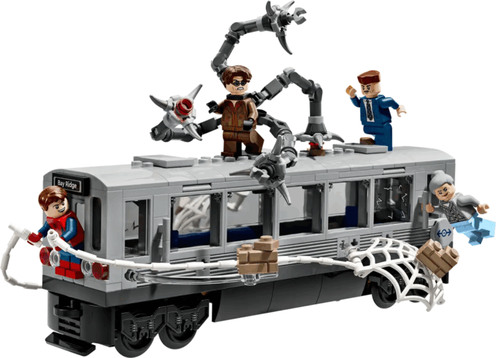 LEGO 76321 Marvel - Pókember Vs. Doc Ock: Metrópárbaj