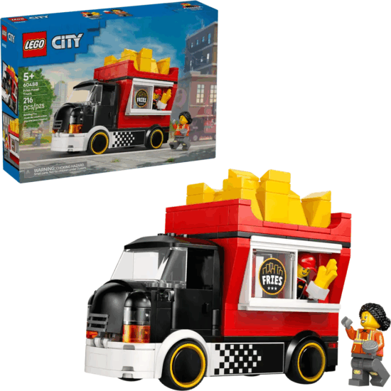 LEGO 60488 City - Sültkrumpli-Árus Büfékocsi LEGO 60488 City - Sültkrumpli-Árus Büfékocsi