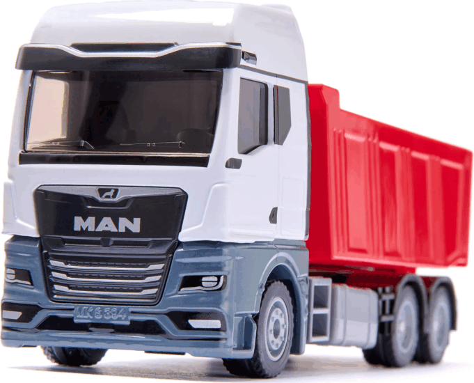 Siku 3518 Super Man Billenőplatós Teherautó - Piros