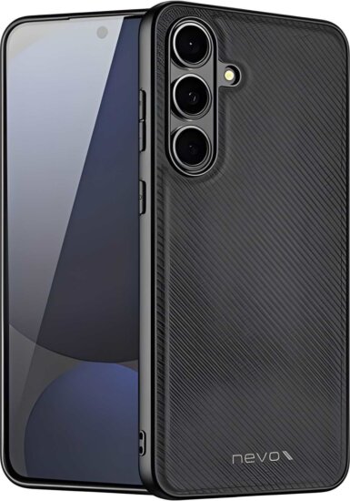 Nevox StyleShell NYLO Samsung Galaxy S25 FE Telefon tok - Fekete