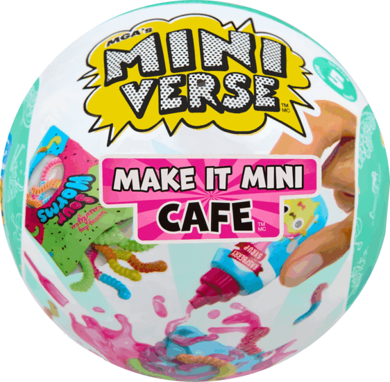 MGA Entertainment MGA"s Miniverse - Make It Mini Foods Cafe 5. széria meglepetés figura