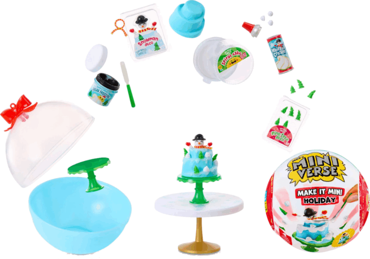 MGA Entertainment MGA"s Miniverse Make It Mini - Holiday meglepetés figura szett