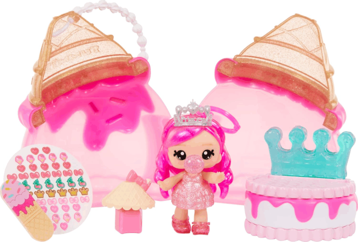MGA Entertainment Yummiland Beauty Bag Játékszett szájfény babával - Ice Cream MGA Entertainment Yummiland Beauty Bag Játékszett szájfény babával - Ice Cream