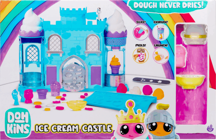 MGA Entertainment DohKins Fagylalt kastély gyurma játékszett