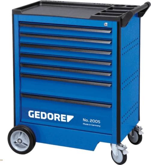 Gedore 2980304 Műhelykocsi + 308 db-os szerszámkészlet