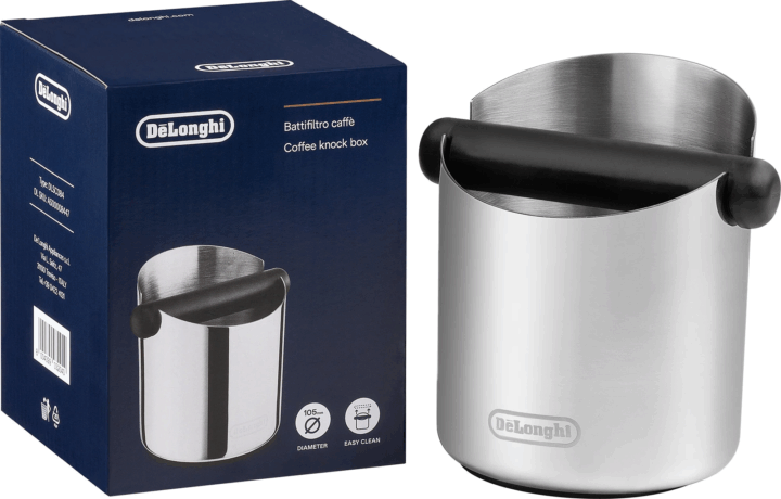 DeLonghi DLSC084 Rozsdamentes acél Kávézacc tartó doboz 250ml DeLonghi DLSC084 Rozsdamentes acél Kávézacc tartó doboz 250ml