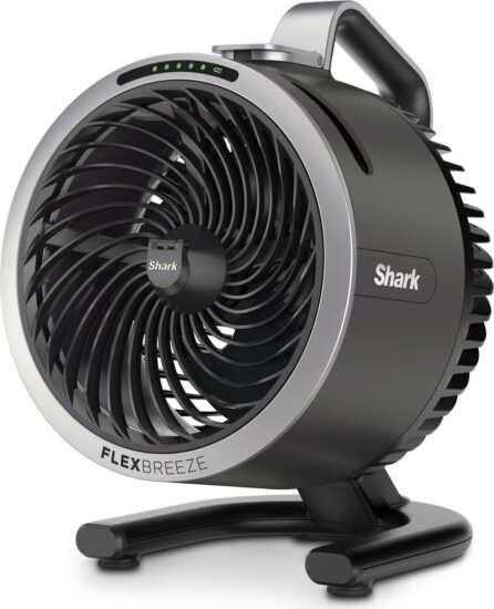 Shark Flex Breeze HydroGo Akkus Hordozható ventilátor 28cm - Szürke
