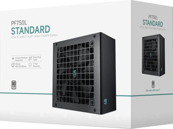 DeepCool 750W GAMER STORM PF750L 80+ Tápegység