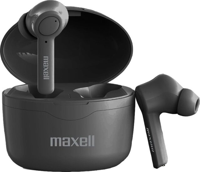 Maxell SYNC UP TWS Bluetooth Fülhallgató Töltőtokkal - Fekete
