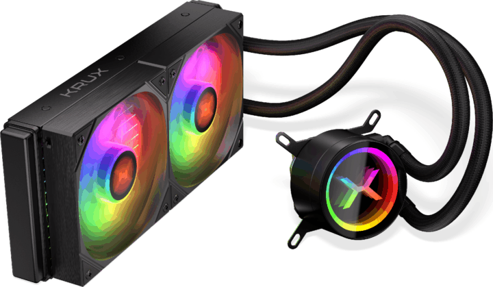 Krux HydroX 240 ARGB PWM Univerzális CPU Vízhűtés
