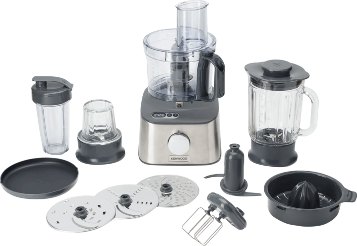 Kenwood MultiPro Compact+ Konyhai robotgép készlet 2,1L 800 Watt - Ezüst Kenwood MultiPro Compact+ Konyhai robotgép készlet 2,1L 800 Watt - Ezüst