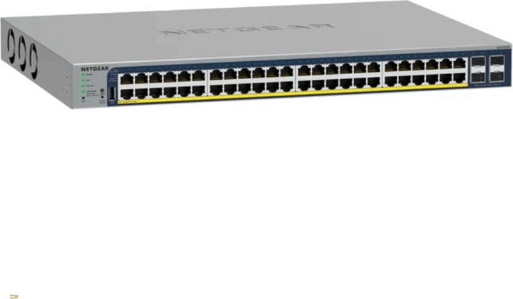 Netgear GS752TPPv2 Fémházas Smart Managed 48-port Gigabit Rack Switch
