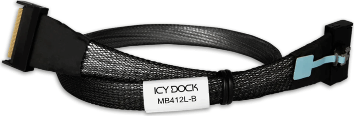 Icy Dock MB412L-B PCIe kábel 0.5m (MCIO x8 SFF-TA-1016 - MCIO x8 SFF-TA-1016) Icy Dock MB412L-B PCIe kábel 0.5m (MCIO x8 SFF-TA-1016 - MCIO x8 SFF-TA-1016)