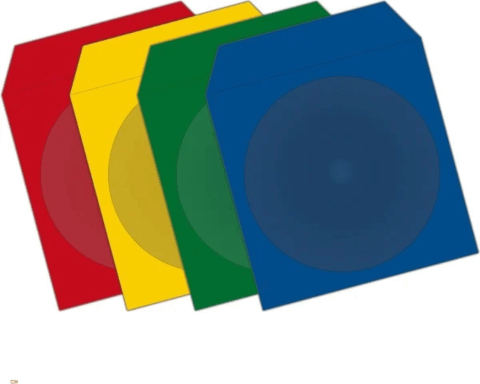 MediRange BOX67 Papír CD tartó védőtok (100db/csomag) - Színes MediRange BOX67 Papír CD tartó védőtok (100db/csomag) - Színes