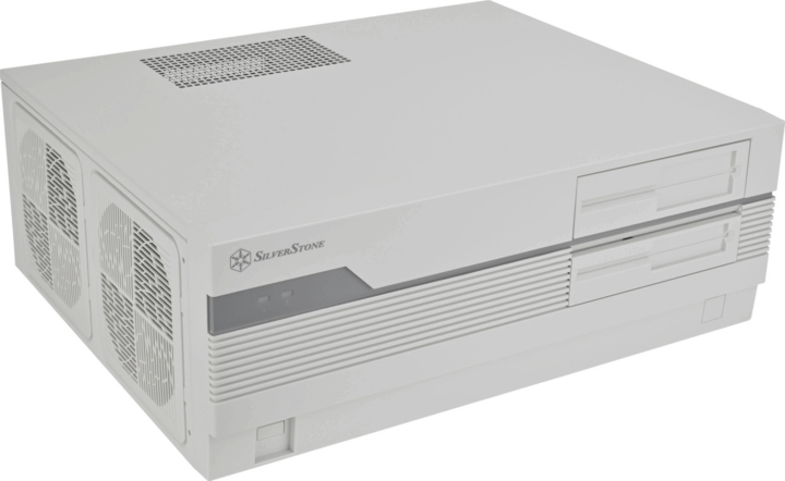 SilverStone SST-FLP01W HTPC Számítógépház - Szürke SilverStone SST-FLP01W HTPC Számítógépház - Szürke