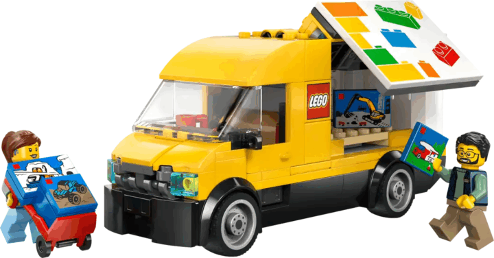 LEGO 60500 City - Szállító Furgon LEGO 60500 City - Szállító Furgon