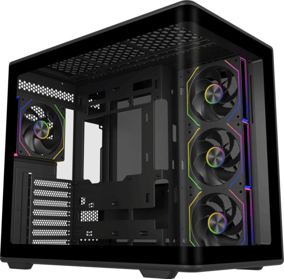 Cooler Master Elite 600 ARGB Midi Torony Számítógépház - Fekete Cooler Master Elite 600 ARGB Midi Torony Számítógépház - Fekete