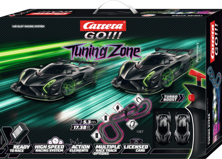 Carrera GO!!! Tuning Zone Versenypálya 5,3m