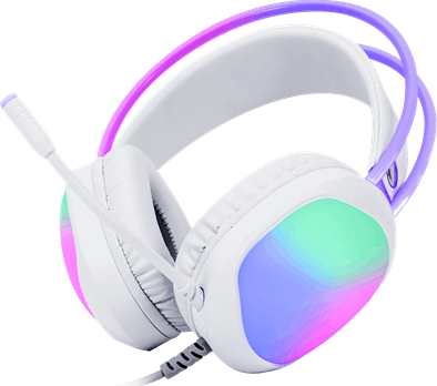 Marvo HG8959 Vezetékes RGB Gamer Fejhallgató Headset - Fehér