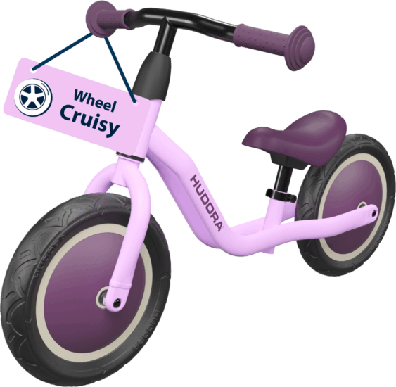 Hudora 10921 Wheel Cruisy Gyerek Futóbicikli 10" - Lila Hudora 10921 Wheel Cruisy Gyerek Futóbicikli 10" - Lila