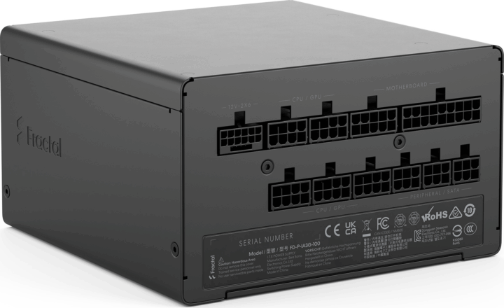 Fractal Design 1000W ION Gold 3 80+ Gold Moduláris Tápegység - Fekete Fractal Design 1000W ION Gold 3 80+ Gold Moduláris Tápegység - Fekete