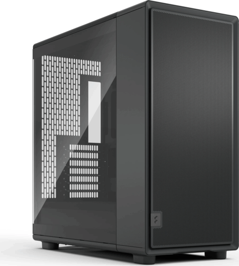 Fractal Design Epoch XL TG Midi Torony Számítógépház + 3db 140mm ventilátor - Fekete Fractal Design Epoch XL TG Midi Torony Számítógépház + 3db 140mm ventilátor - Fekete