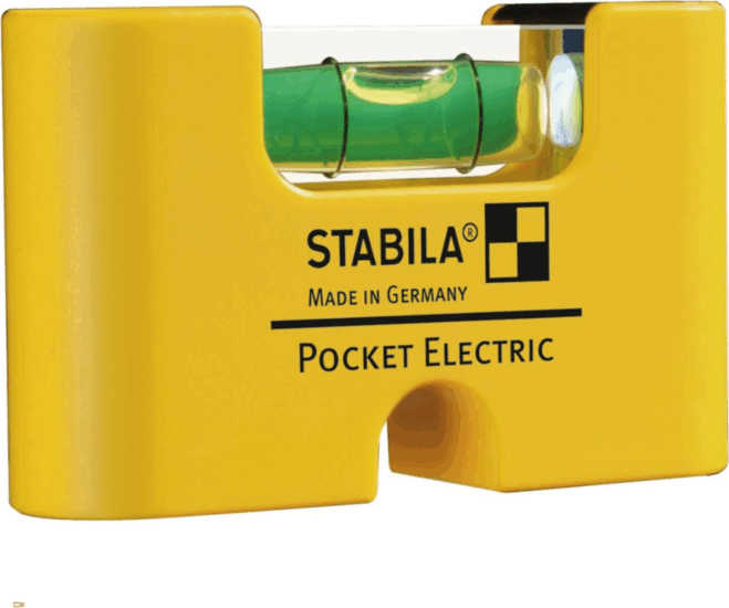 Stabila 18115 Műanyag Zseb Vízmérték 7cm