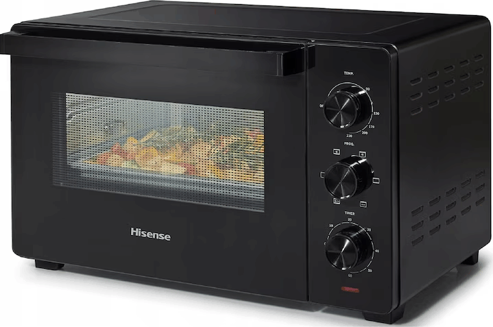 Hisense HOM30AF Elektromos Mini Sütő 30L 1600 Watt - Fekete Hisense HOM30AF Elektromos Mini Sütő 30L 1600 Watt - Fekete