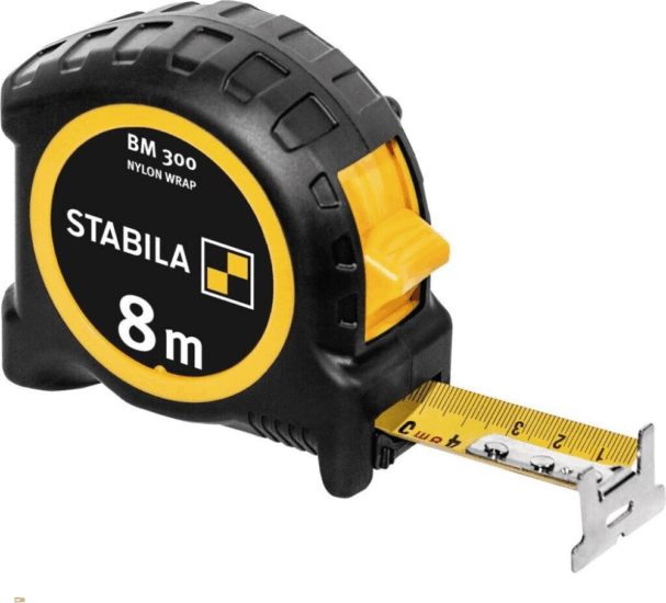 Stabila 19574 BM 300 Mérőszalag 8m Stabila 19574 BM 300 Mérőszalag 8m