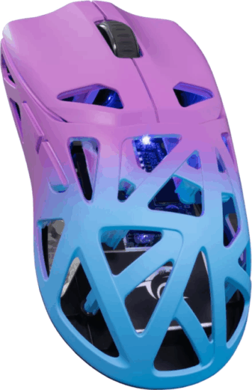 White Shark Dagonet-BLP Wireless Gaming Egér - Kék / Lila